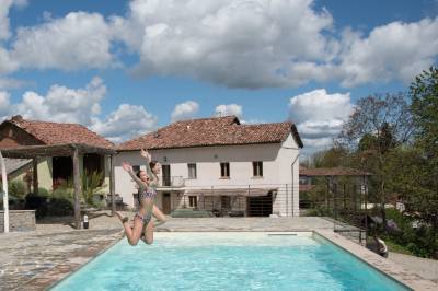 Bali var inspirasjonen da familien kjøpte et 200 år gammelt gårdshus i Piemonte.