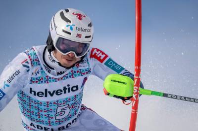 Kristoffersen og McGrath på pallen i Adelboden