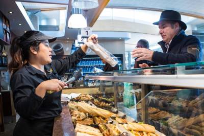 Flyplass-restauranter i medvind