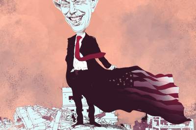 Han er Trumps og sjeikenes favoritt. Hva skjedde med Tony Blair?