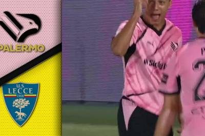 Se høydepunktene fra Palermo - Lecce