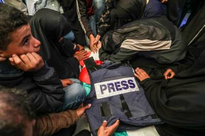 Reuters- og AP-journalister som døde i sykehusangrepet i Gaza, var ikke et bevisst mål