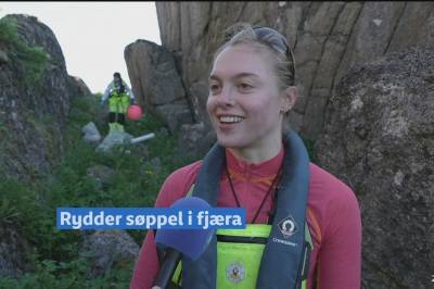 Gjorde tragisk funn på Mosken: Nå er strandrydderne tilbake på jobb