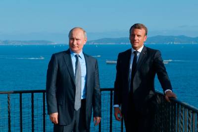 Macron og Putin har snakket sammen på telefon