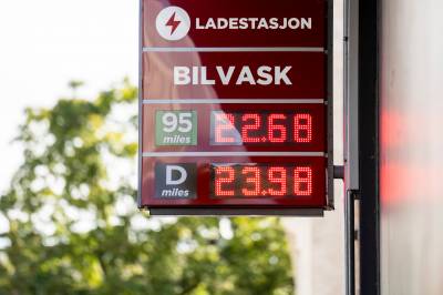 Nå er dette en god dieselpris