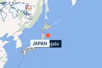 Tsunamivarsel etter jordskjelv med styrke 7,5 i Japan