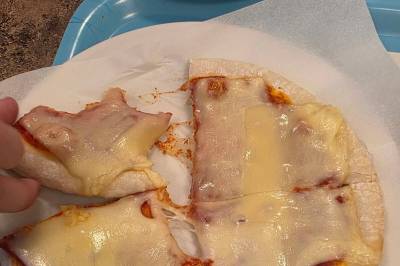 Pizza-sjokk på Leos Lekeland