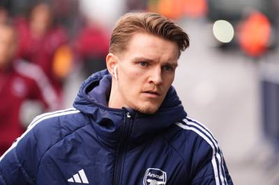 Ødegaard utelatt fra Arsenal-troppen