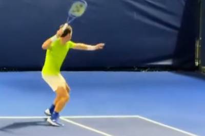 Her mister Casper Ruud det