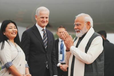 Her er Modi i Norge