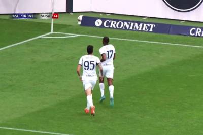 Se Karlsruher - Inter på 25 minutter
