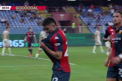 Vasquez med scoring for Genoa
