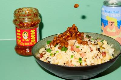 Med stekt ris får soppen skinne