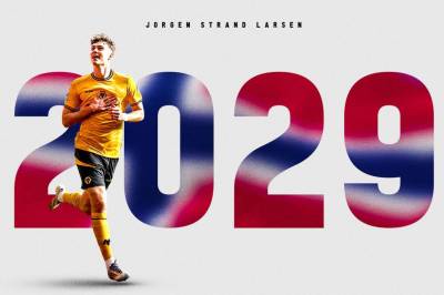 Landslagsspiss Jørgen Strand Larsen vil fortsette å banke inn mål i Premier League