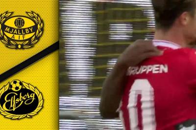 Se høydepunktene fra Mjällby - Elfsborg