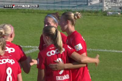 Zomers med scoring for Brann (W)