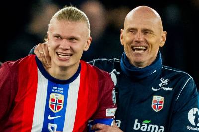 DIREKTE: Haaland og Solbakken møter pressen