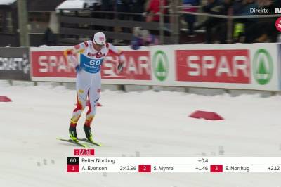Petter Northug ute med fem hundredeler: – For en jævla idiot jeg er