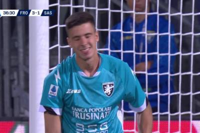 Høydepunkter: Kristian Thorstvedt vs. Frosinone Calcio