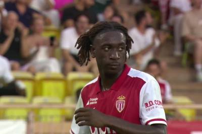 Mamadou Coulibaly med scoring for AS Monaco