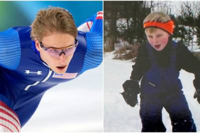 OL-drømmen startet med redningsvest: Moren var redd Jordan (5) skulle falle gjennom isen og drukne