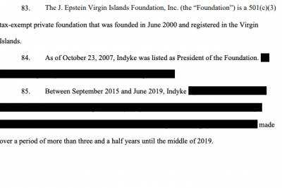 Noen sladdede Epstein-dokumenter kan likevel leses