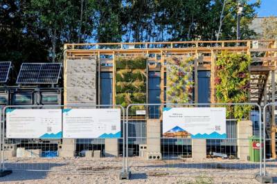 Svampebygg: Vegger av planter kan dempe flomskader i byene