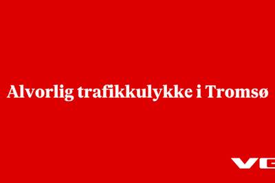 Alvorlig trafikkulykke i Tromsø