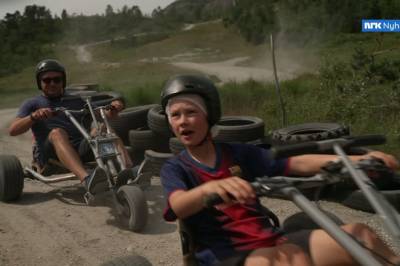 Nyter fine dager i fjellet: – Det er helt genialt her