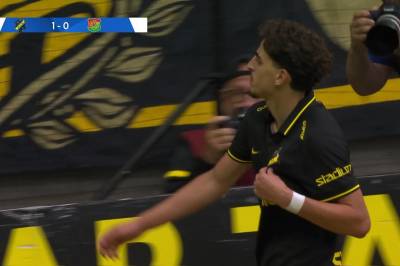 Taha Ayari med mål mot GAIS