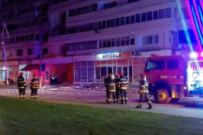 To personer skadet da drone traff boligblokk i Romania