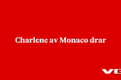 Charlene av Monaco drar