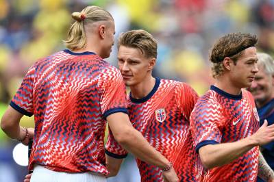 Ødegaard og Solbakken møter pressen