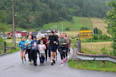 På første «run» møtte 30 stykk opp!