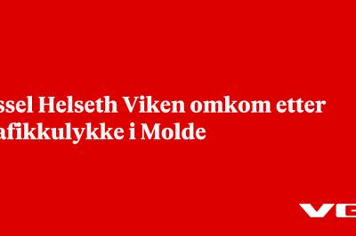 Sissel Helseth Viken omkom etter trafikkulykke i Molde