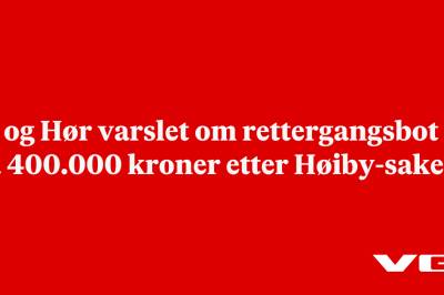 Se og Hør varslet om rettergangsbot på 400.000 kroner etter Høiby-saken