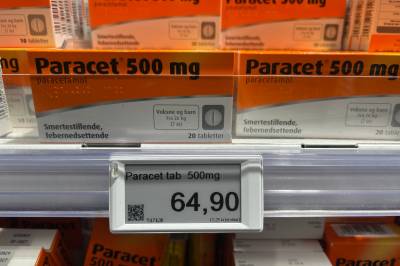 Prissjokk på Paracet: Nesten dobbelt så dyrt