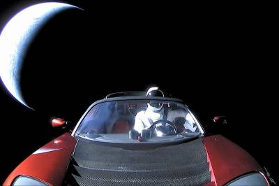 SpaceX + Tesla = sant