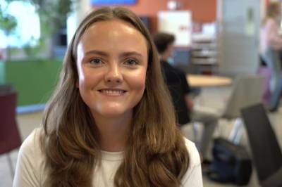 Skolestart i Innlandet: Alva ser frem til rutiner i hverdagen