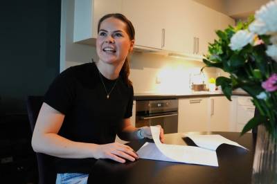 Malene (26) sletta «dårlege» økter på treningsappen