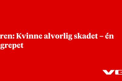 Jæren: Kvinne alvorlig skadet – én pågrepet