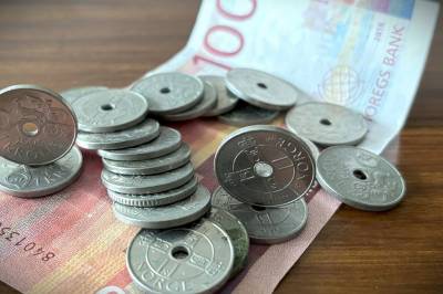 Små utslag i kronekursen etter renteheving