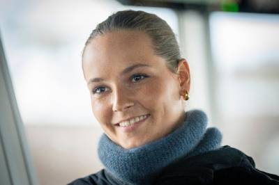 Prinsesse Ingrid Alexandra har landet i Norge