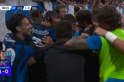 Lazar Samardzic med mål mot Bologna
