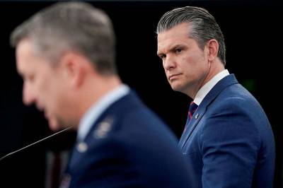 Hegseth varsler kraftige angrep mot Iran i kveld