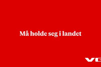 Må holde seg i landet