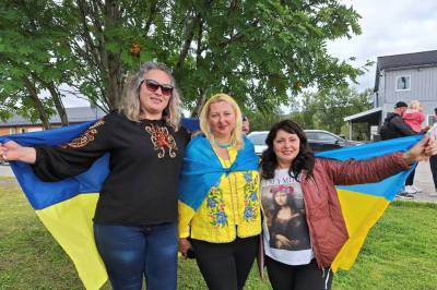 Ukrainas uavhengighetsdag feiret i Tana: Slava Ukraini