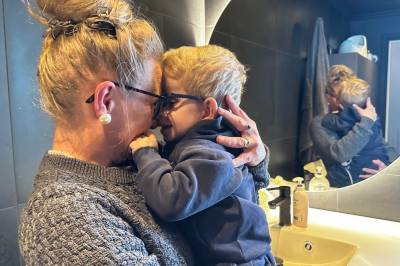 Ludvig (5) tok sine første skritt – på sin egen måte