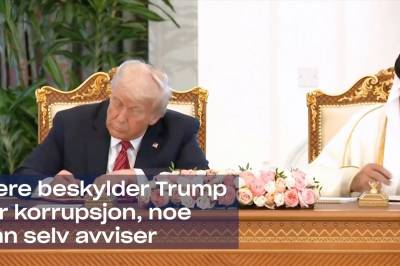 Meget begeistret Trump på Qatar-besøk