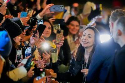 Trump møter Machado: – Kan bli avgjerande